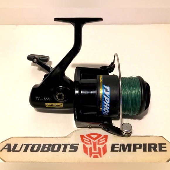 Vintage SOUTH BEND TYPHOON TC-555 Fishing Reel China Spool Camping Outdoor Lure - Picture 1 of 10